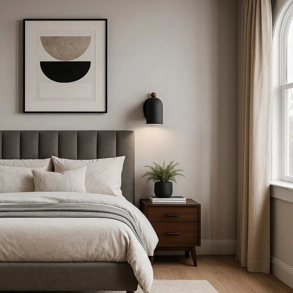 Norevia applique bois massif intemporelle - vue angle