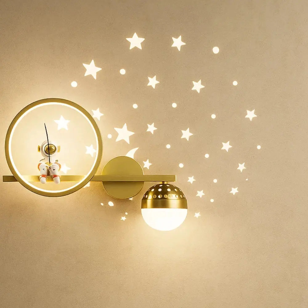 Applique murale halo doux chambre adulte installation symétrique