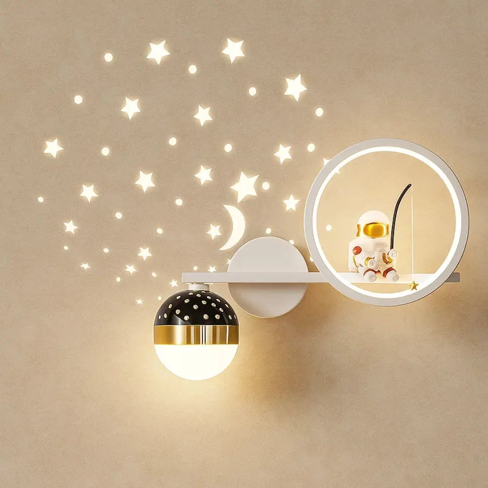 Applique halo ambiance reposante salon couloir lecture