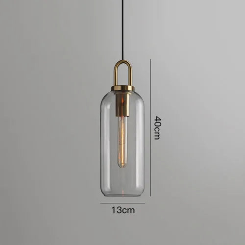 Lot de 3 Suspensions Globe en Verre Acier Doré | Celeste