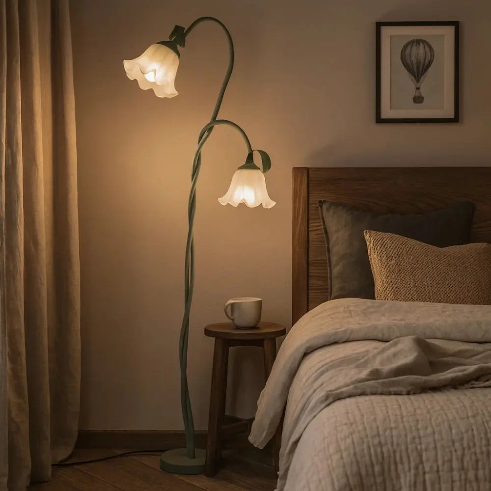 Lampadaire Fleur - Bouquet Calla Lumineux | Florélys