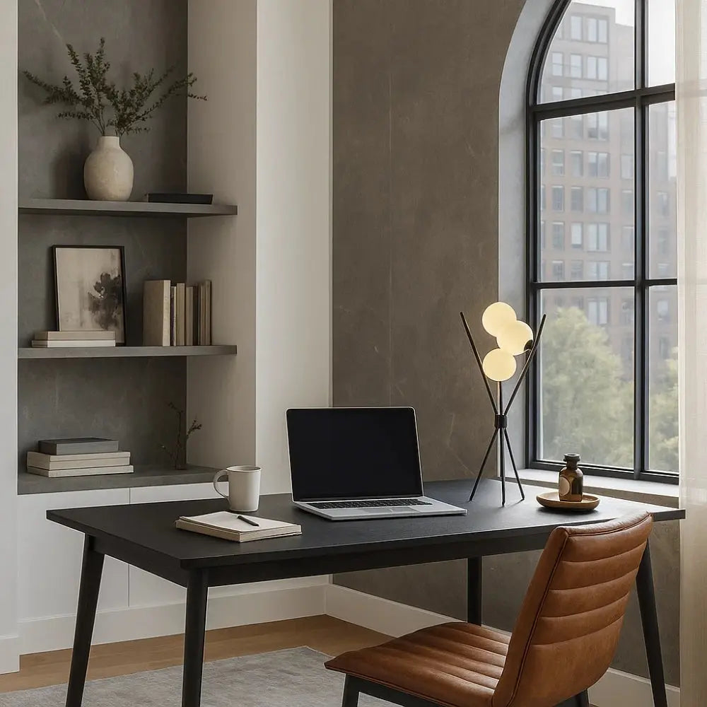 Lampe sur Pied ou de Chevet Design Sculptural LED | Triadys
