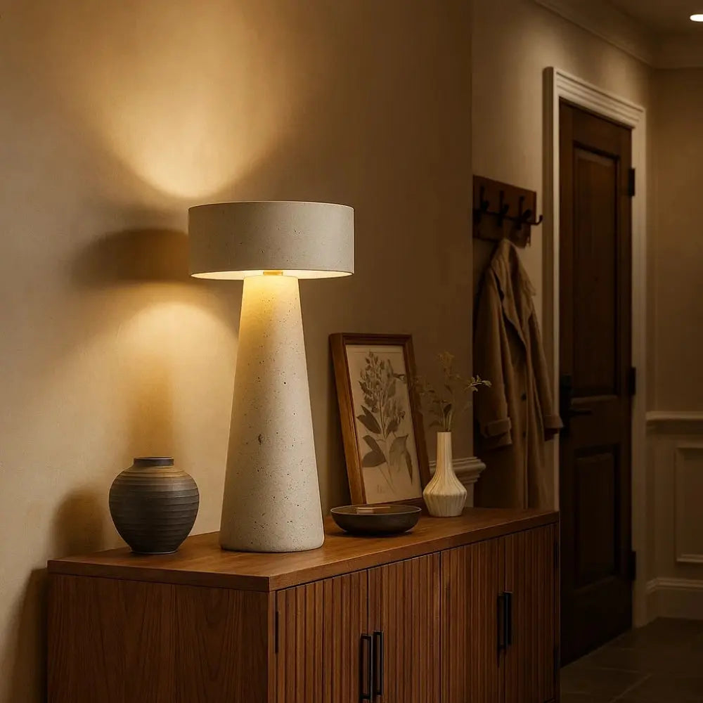 Lampe Travertin - Sculpture Antique | Travera