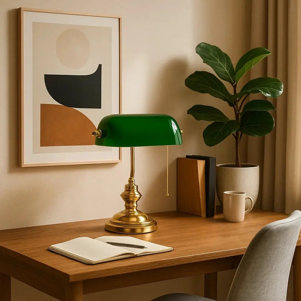 Lampe de Bureau - Ambiance Luxueuse | Emeraude