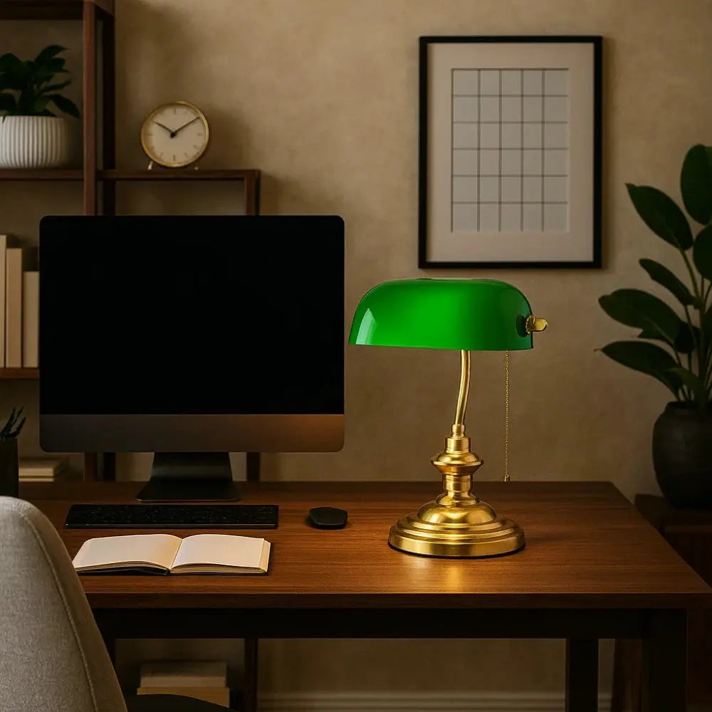 Lampe de Bureau - Ambiance Luxueuse | Emeraude