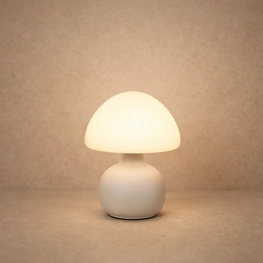 Lampe de Chevet Champignon - Halo Velouté | Lumisca