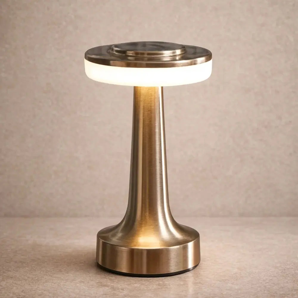 Lampe de Table LED - Halo Tactile Moderne | Lunarya