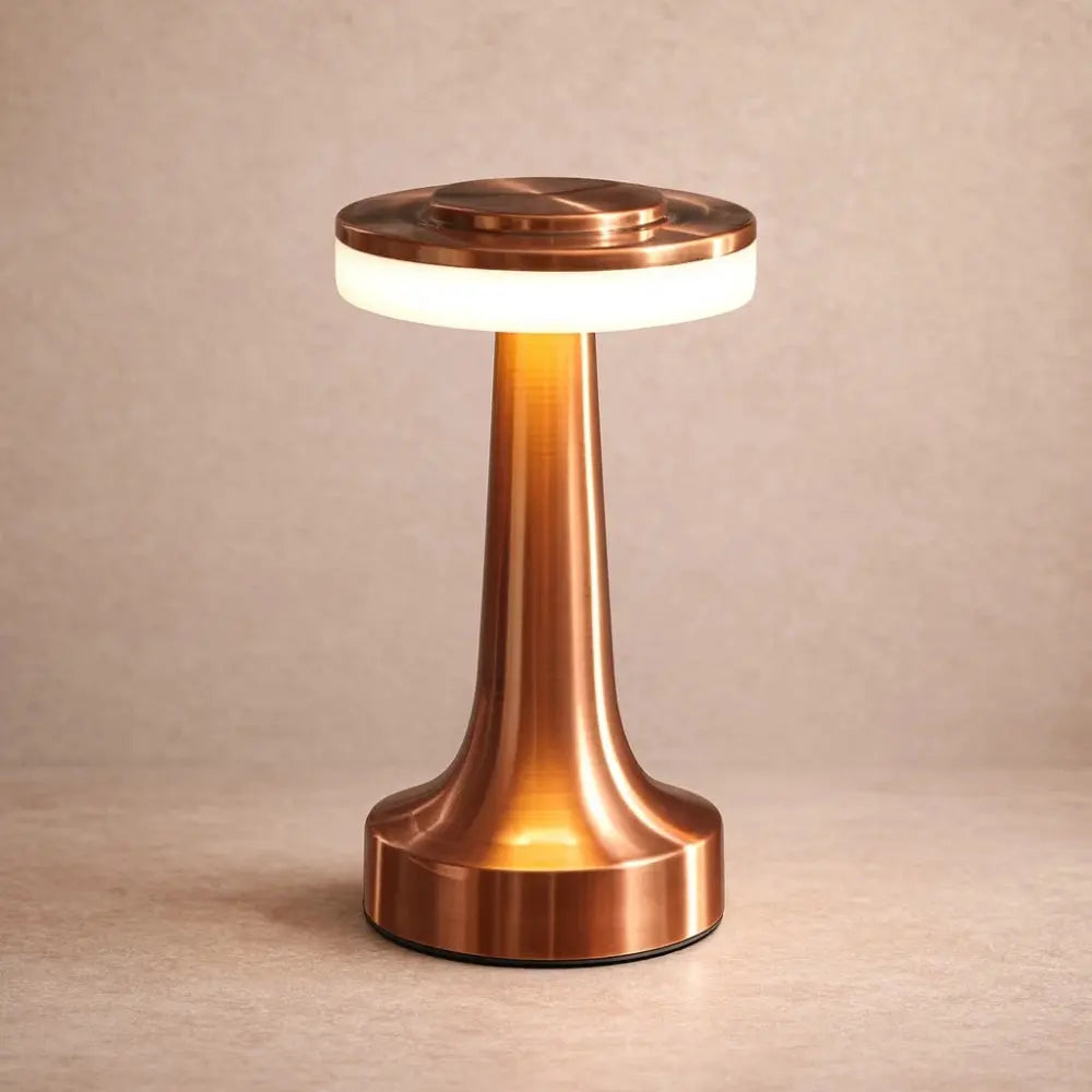 Lampe de Table LED - Halo Tactile Moderne | Lunarya