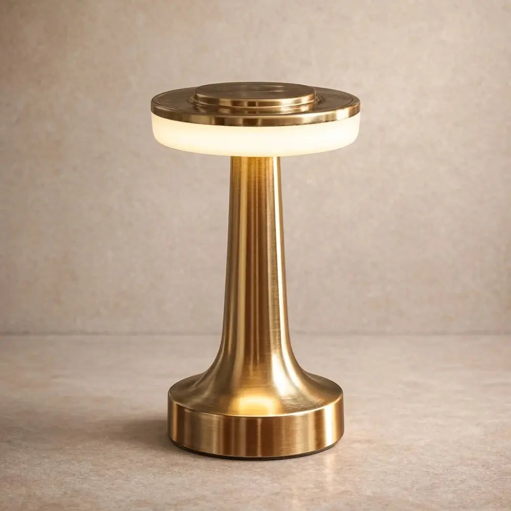 Lampe de Table LED - Halo Tactile Moderne | Lunarya