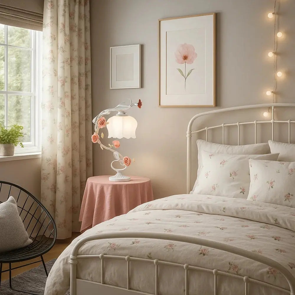 Lampe de Table - Charme Floral | Roselux