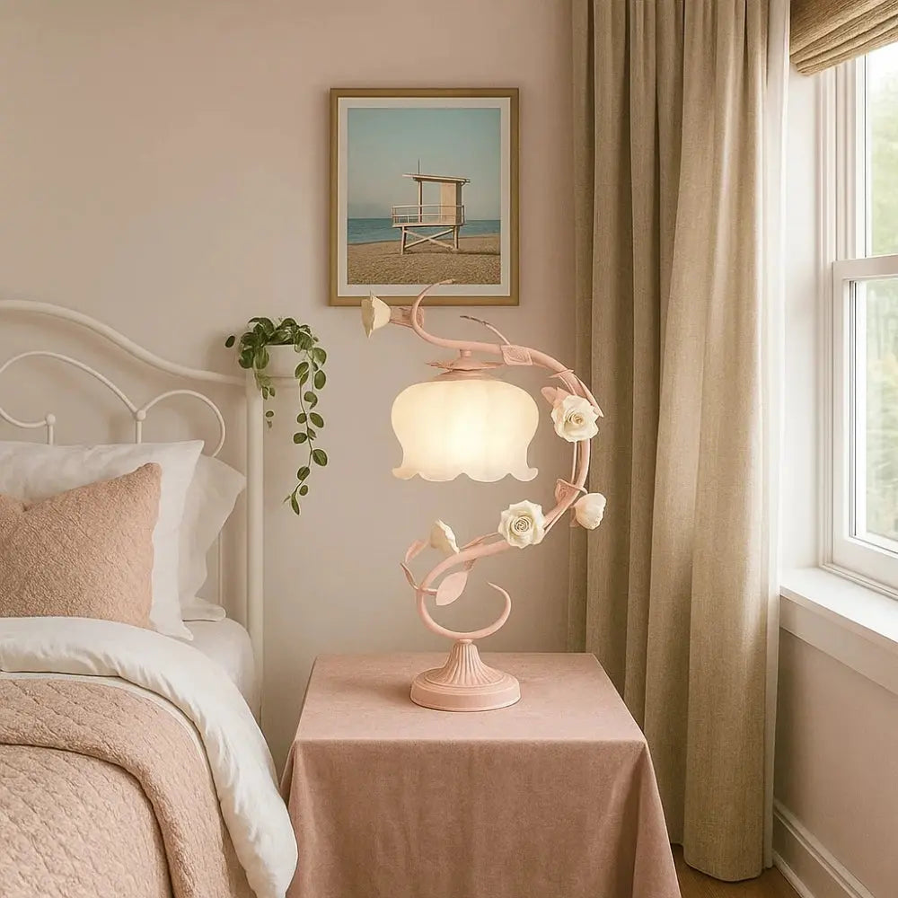 Lampe de Table - Charme Floral | Roselux