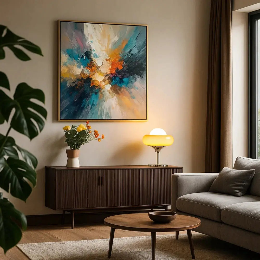 Lampe De Table Vintage - Couleurs Bauhaus Ludiques | Bauvesta