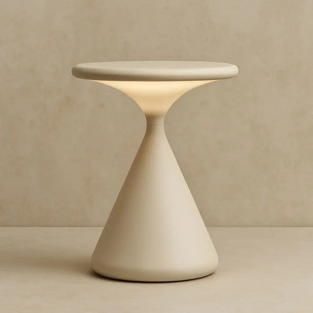 Lampe De Table Led Sans Fil - Sablier Lumière Nomade | Aerisya