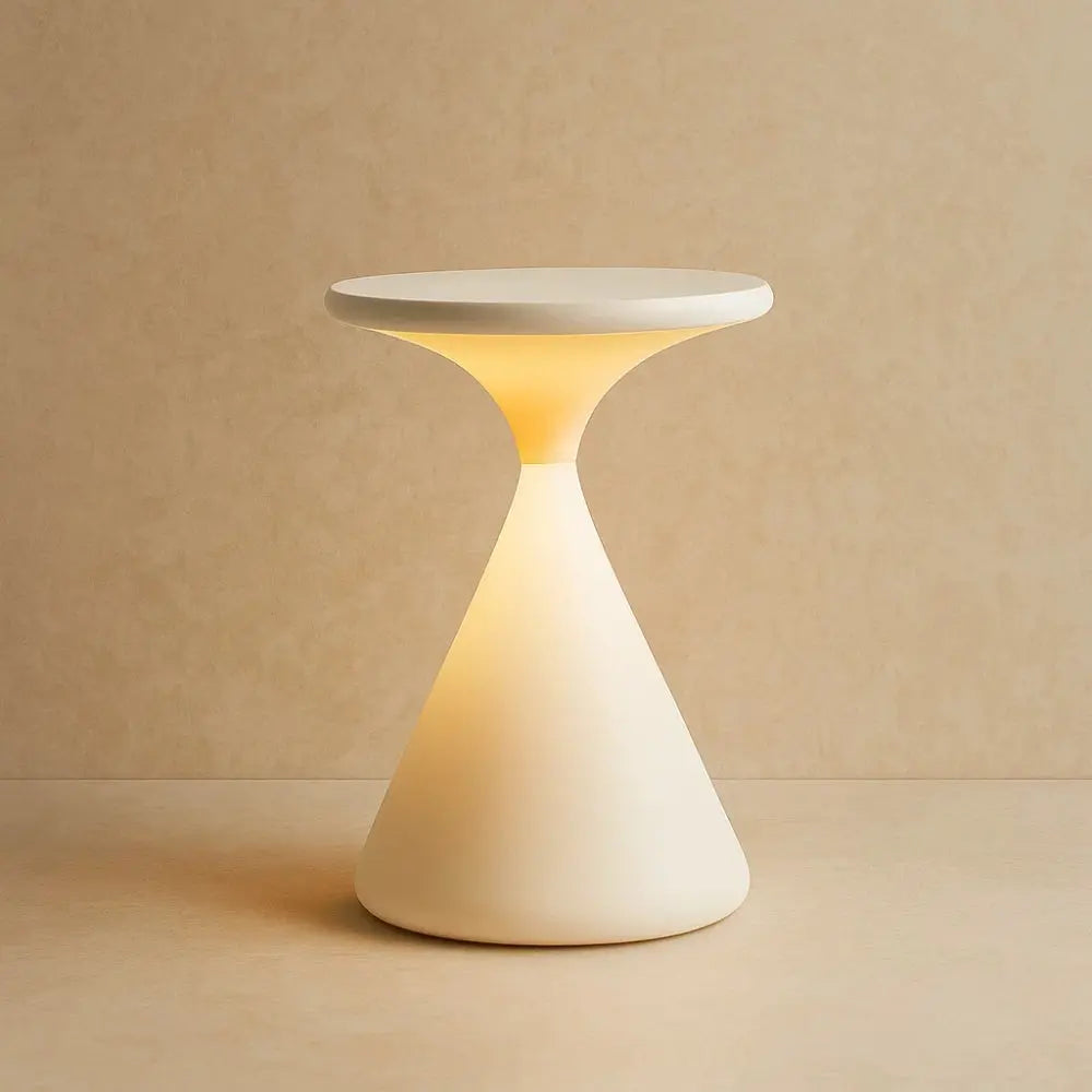 Lampe De Table Led Sans Fil - Sablier Lumière Nomade | Aerisya