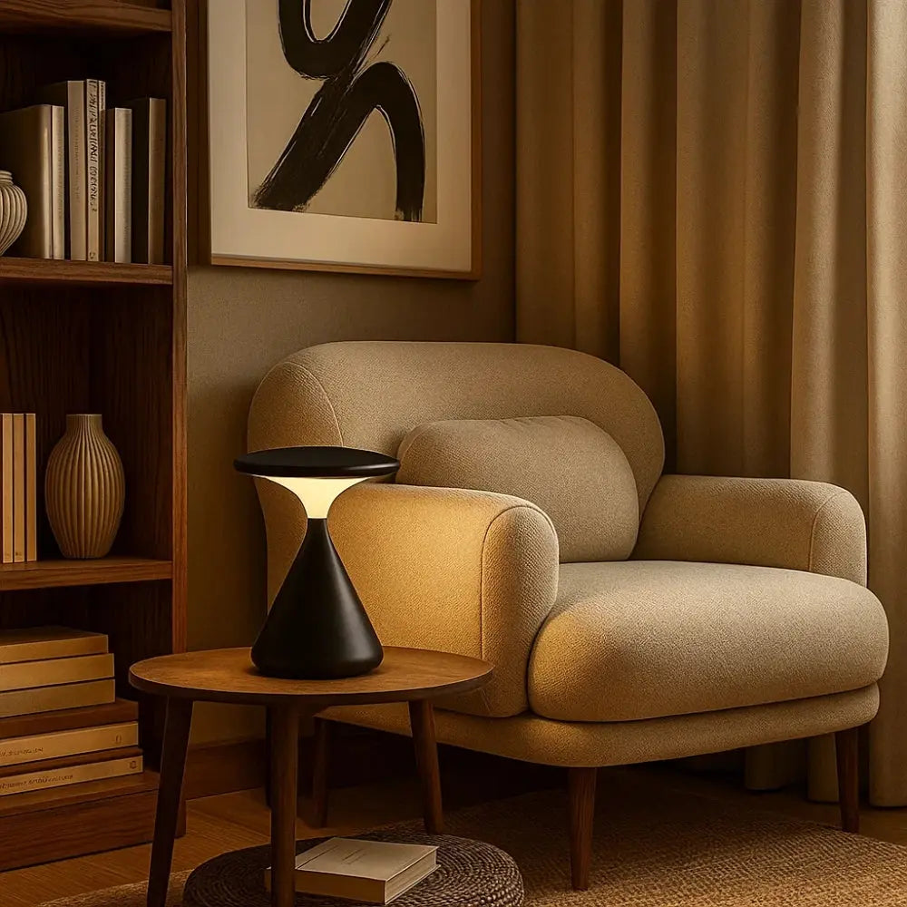 Lampe De Table Led Sans Fil - Sablier Lumière Nomade | Aerisya