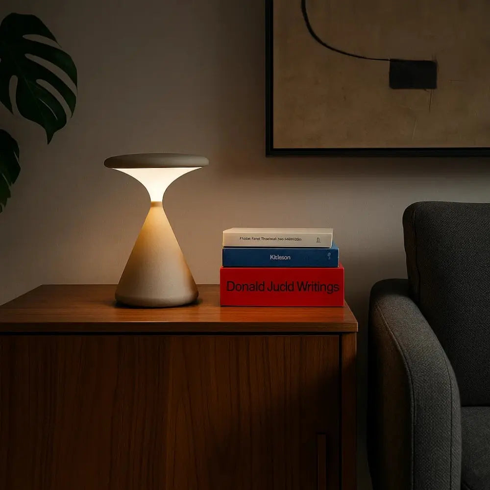 Lampe De Table Led Sans Fil - Sablier Lumière Nomade | Aerisya