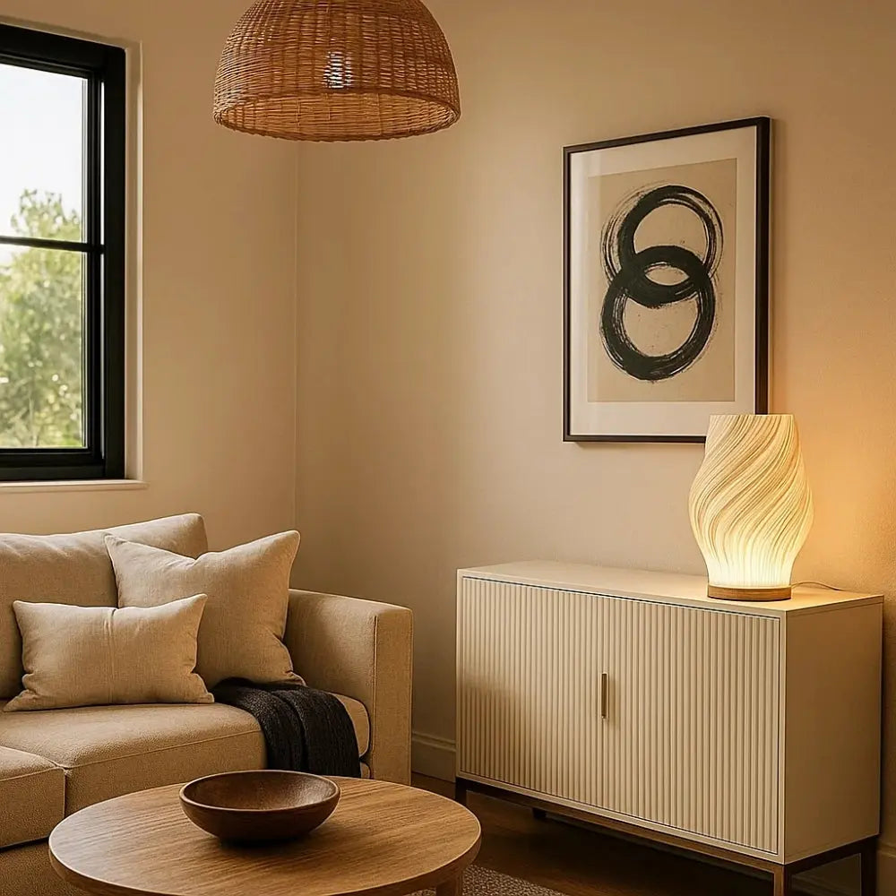 Lampes De Table - Vague Sculpturale Lumineuse | Ondelys