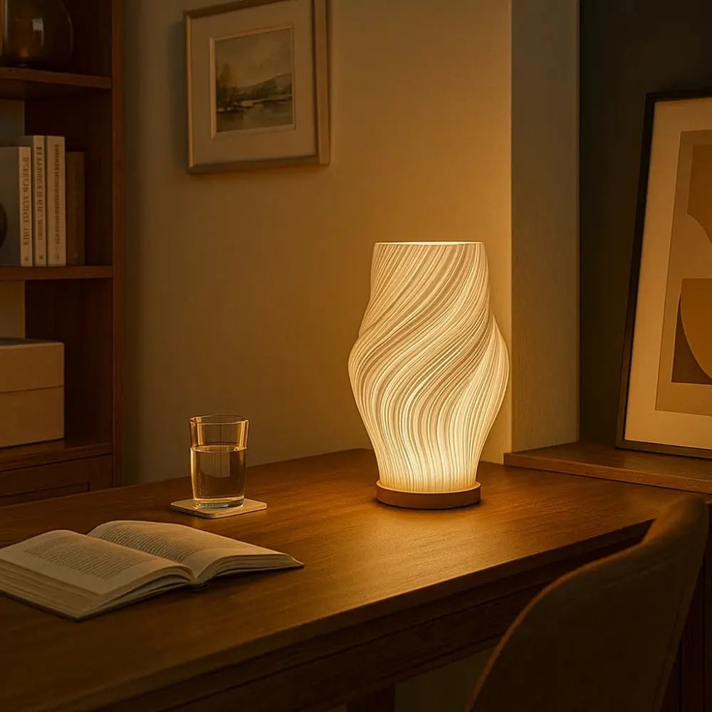 Lampes De Table - Vague Sculpturale Lumineuse | Ondelys