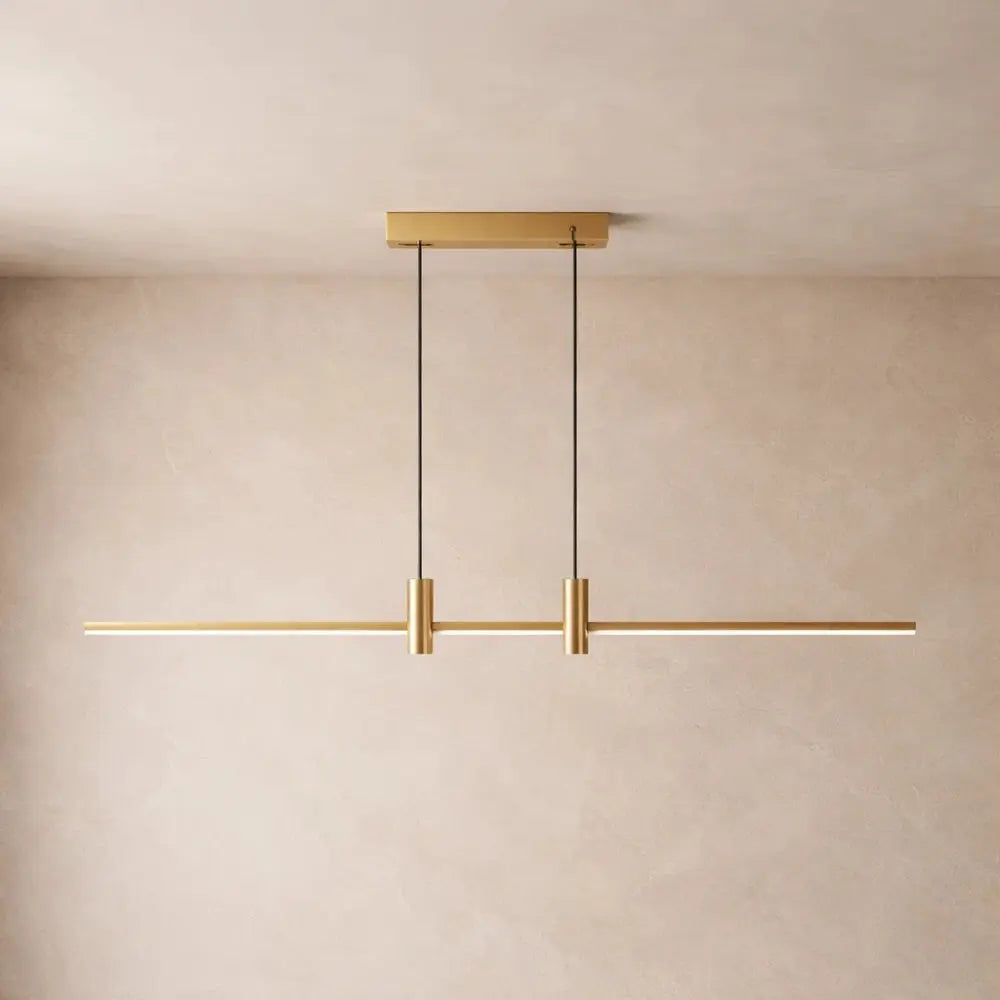 Suspension Salle à Manger Métal Ligne LED | Arvion