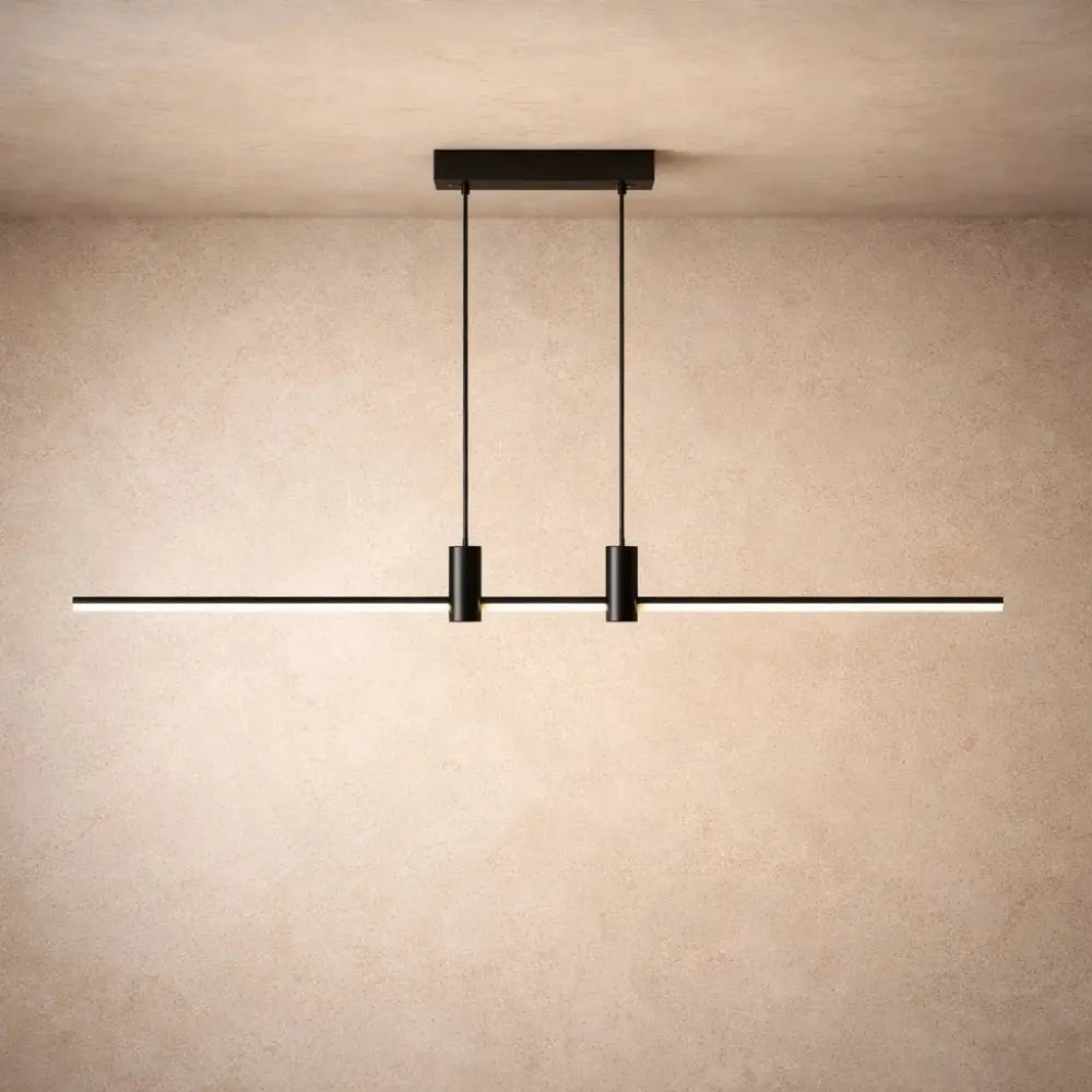 Suspension Salle à Manger Métal Ligne LED | Arvion
