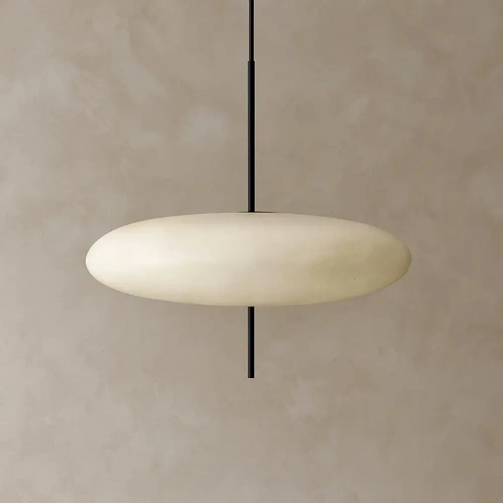Suspension Disque Lumineux Acrylique et Métal | Lumeris