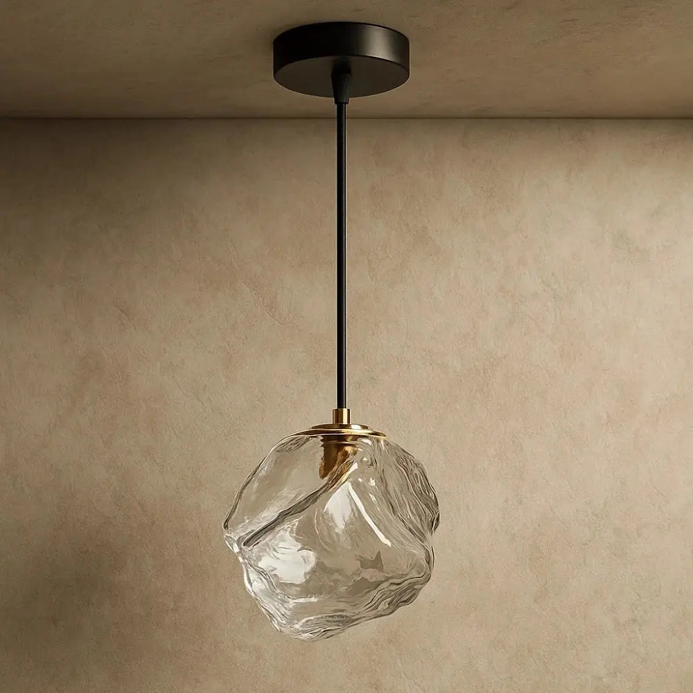 Suspension Globes Verre et Fer Multi-têtes LED | Orbélia
