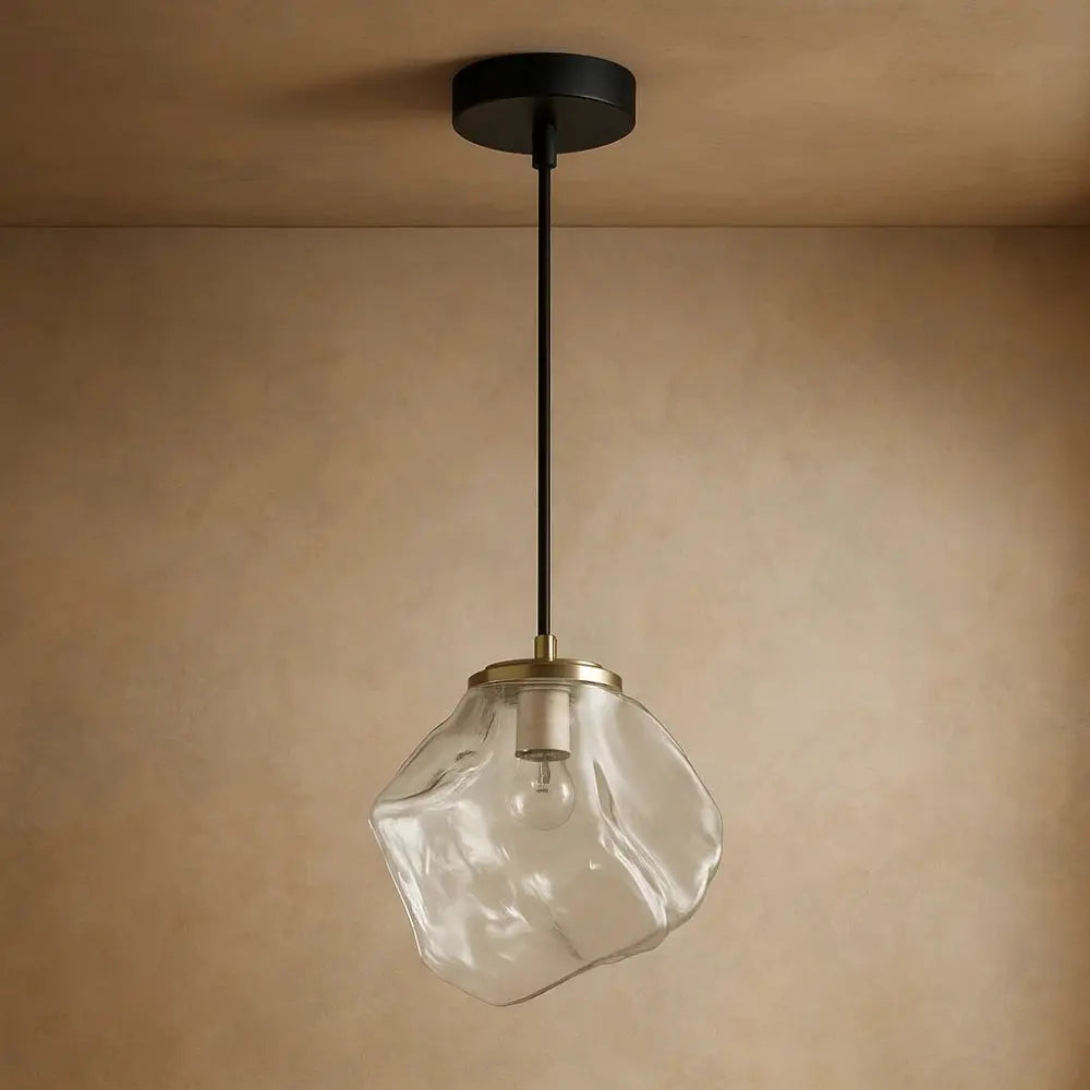 Suspension Globes Verre et Fer Multi-têtes LED | Orbélia