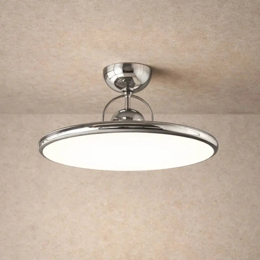 Plafonnier LED pour Salon - Halo Contemporain Doux | Solynor