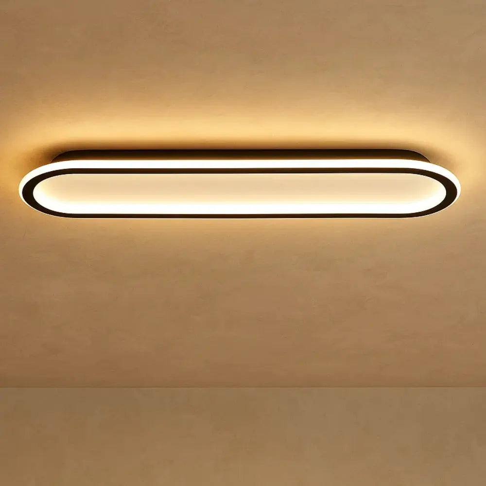 Plafonnier À Led - Ligne Lumineuse Contemporaine | Lynéor