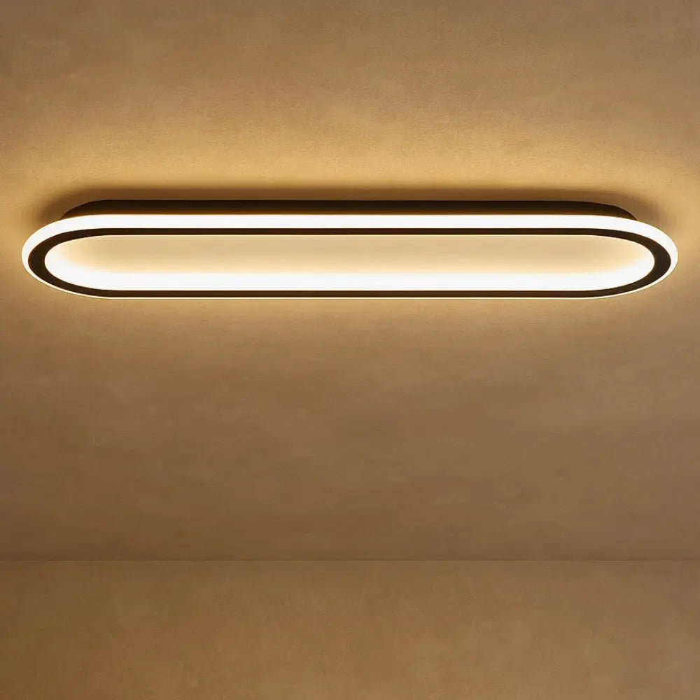 Plafonnier À Led - Ligne Lumineuse Contemporaine | Lynéor