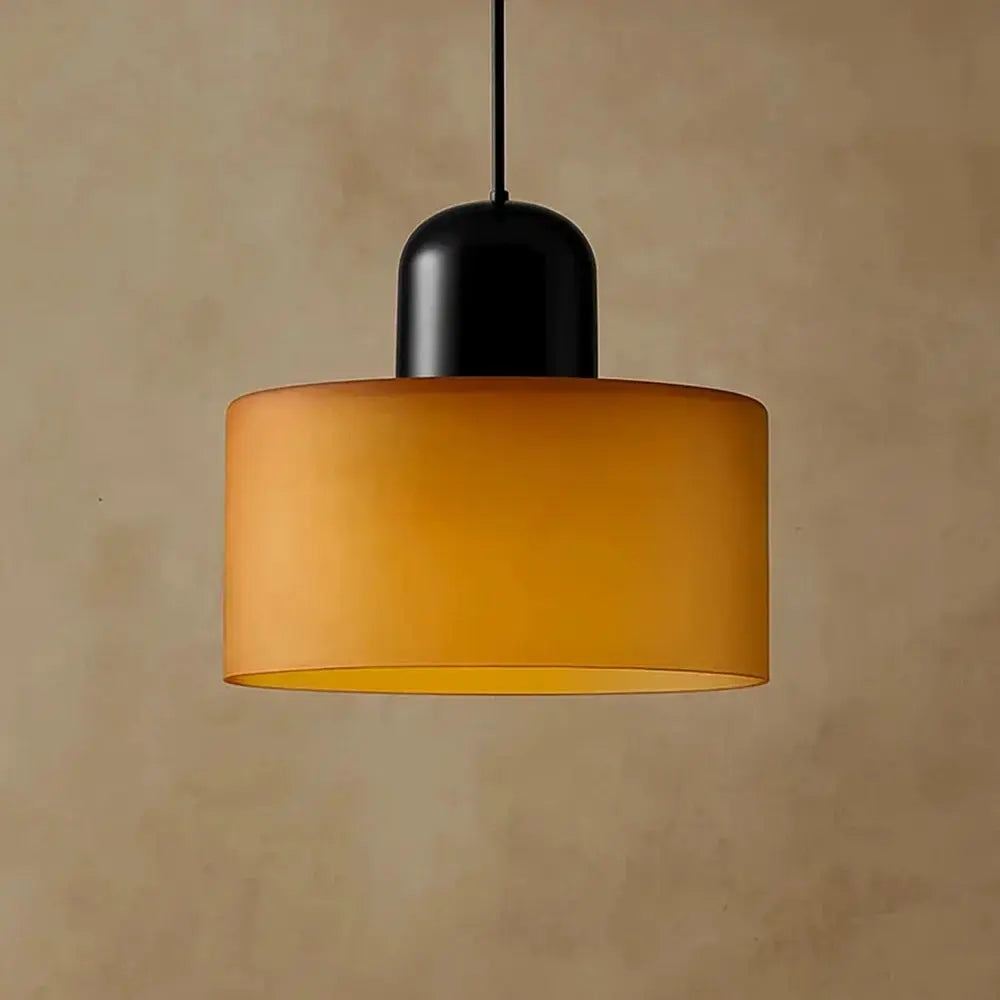 Suspension Verre Coloré Éclat Élégant Métal | Veridia