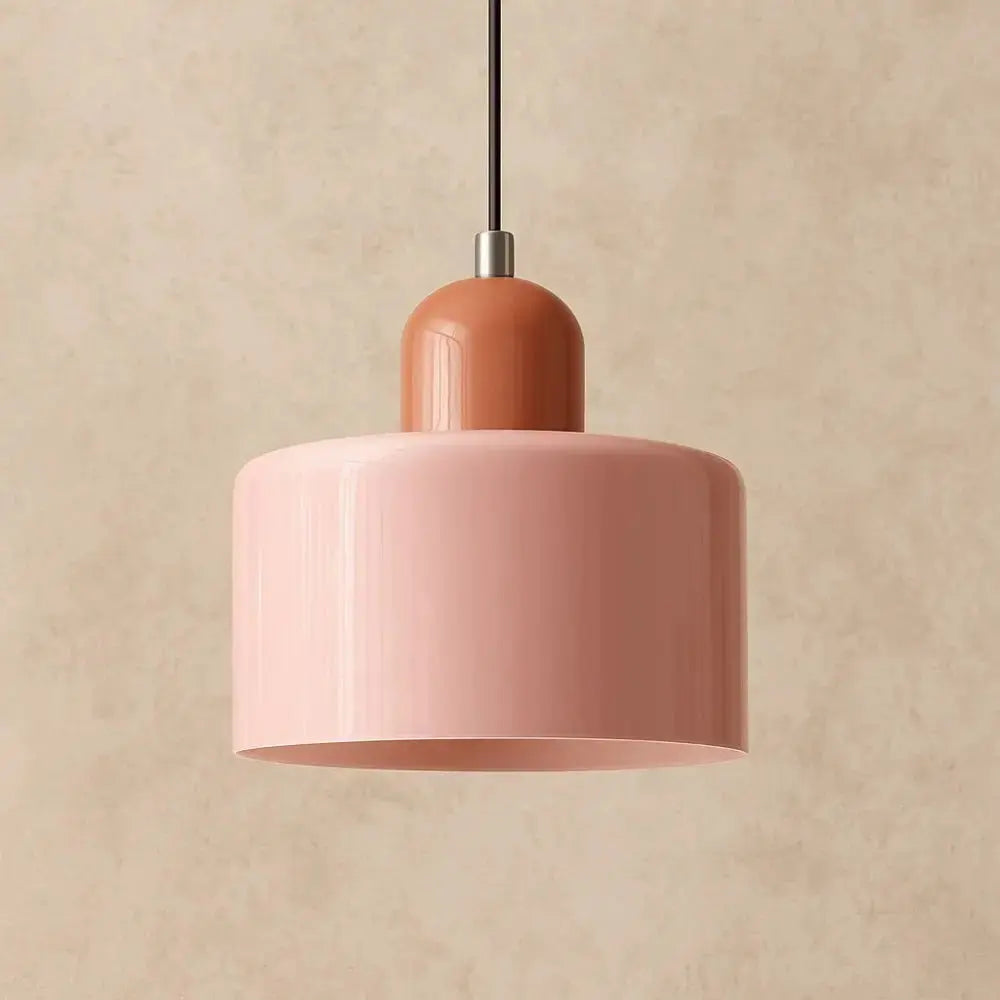 Suspension Verre Coloré Éclat Élégant Métal | Veridia