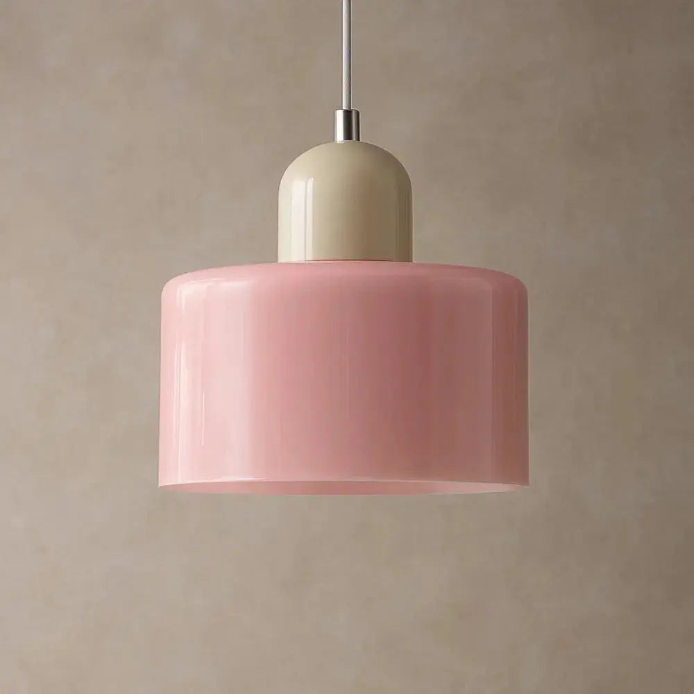 Suspension Verre Coloré Éclat Élégant Métal | Veridia