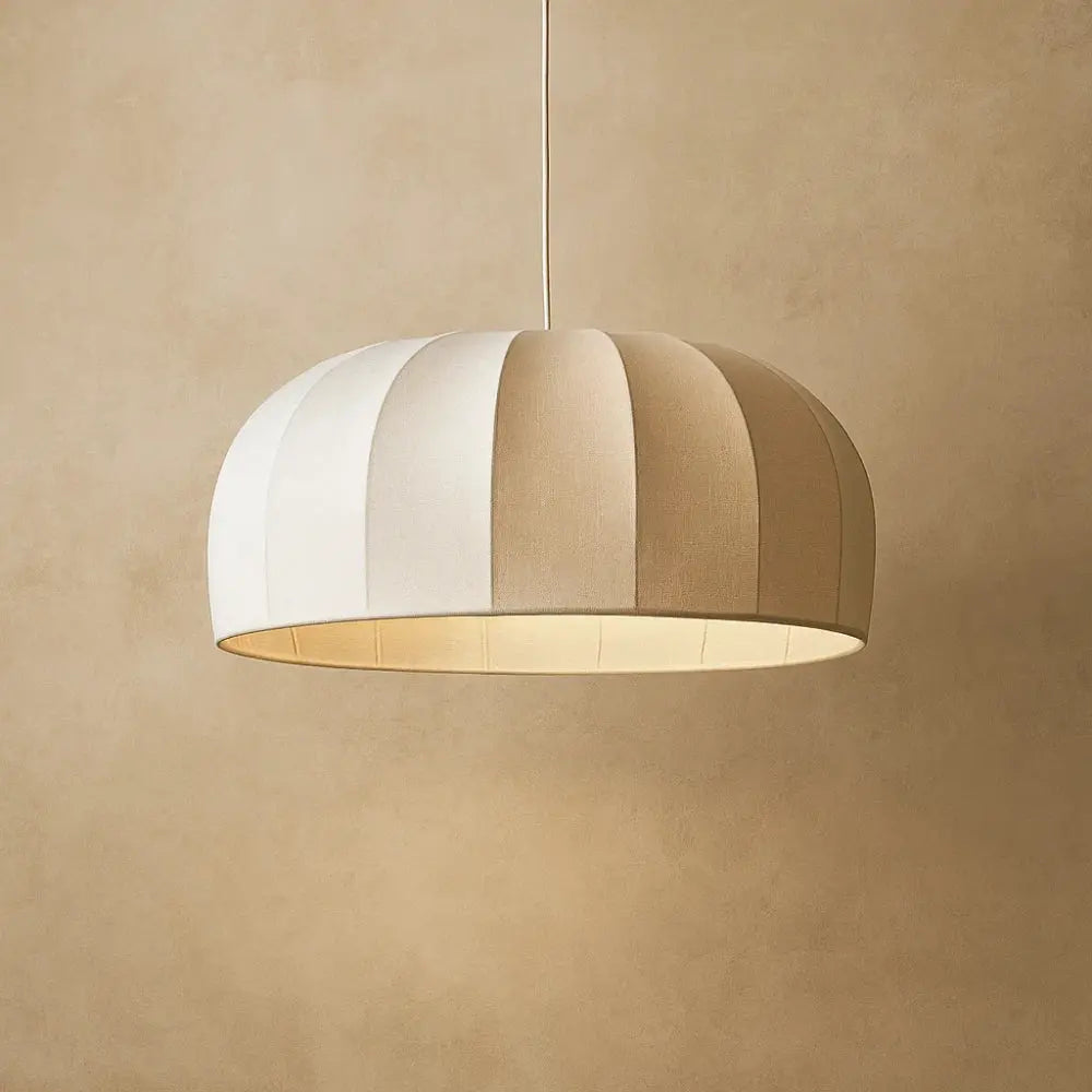 Suspension Blanche en Soie Bohème Halo Doux | Elyndra