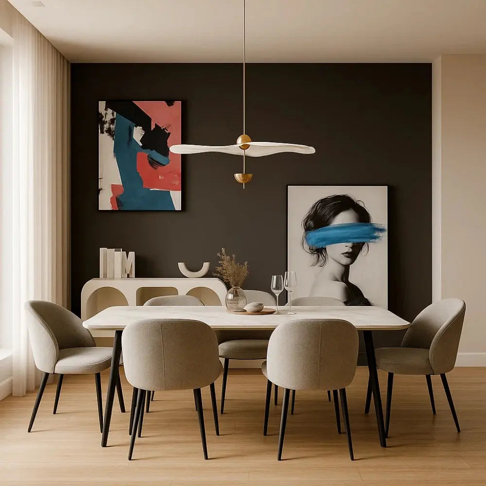 Suspension Design LED Pétales Lotus Acrylique | Lotusara