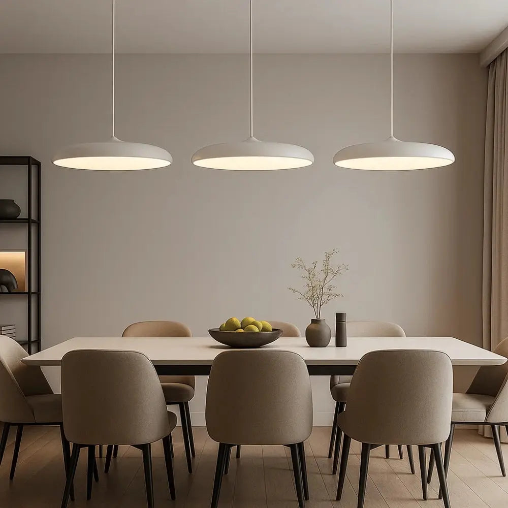 Suspension Industrielle Coupole Aluminium LED Atelier | Ferona