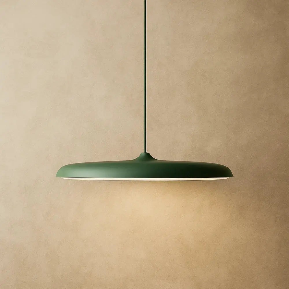 Suspension Industrielle Coupole Aluminium LED Atelier | Ferona
