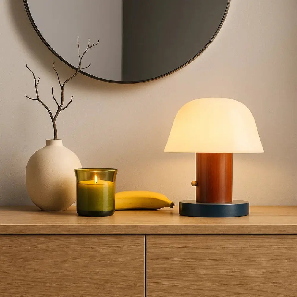 Lampe Champignon Design LED Dimmable Sans Fil | Fungalis